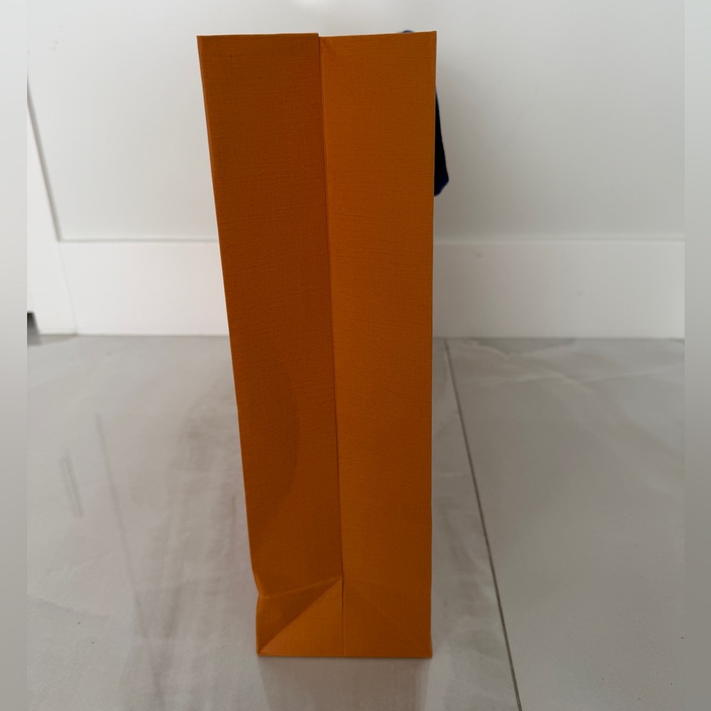 Louis Vuitton New “Button” Close Box w Tissue Ribbon Receipt Holder Shopping Bag - Picture 5 of 16